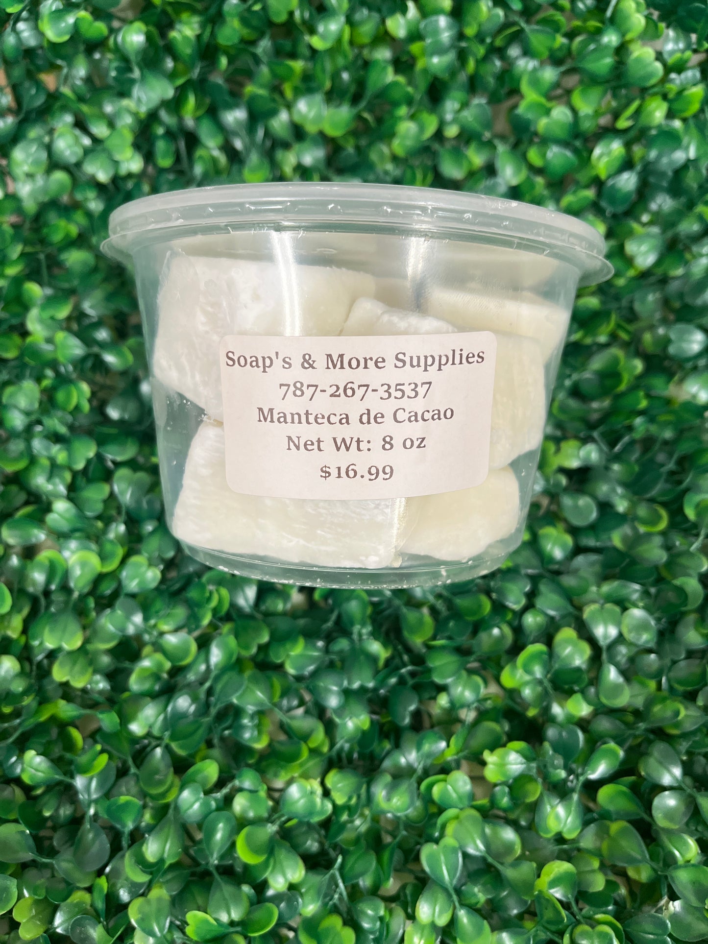 Manteca de cacao 8 oz.