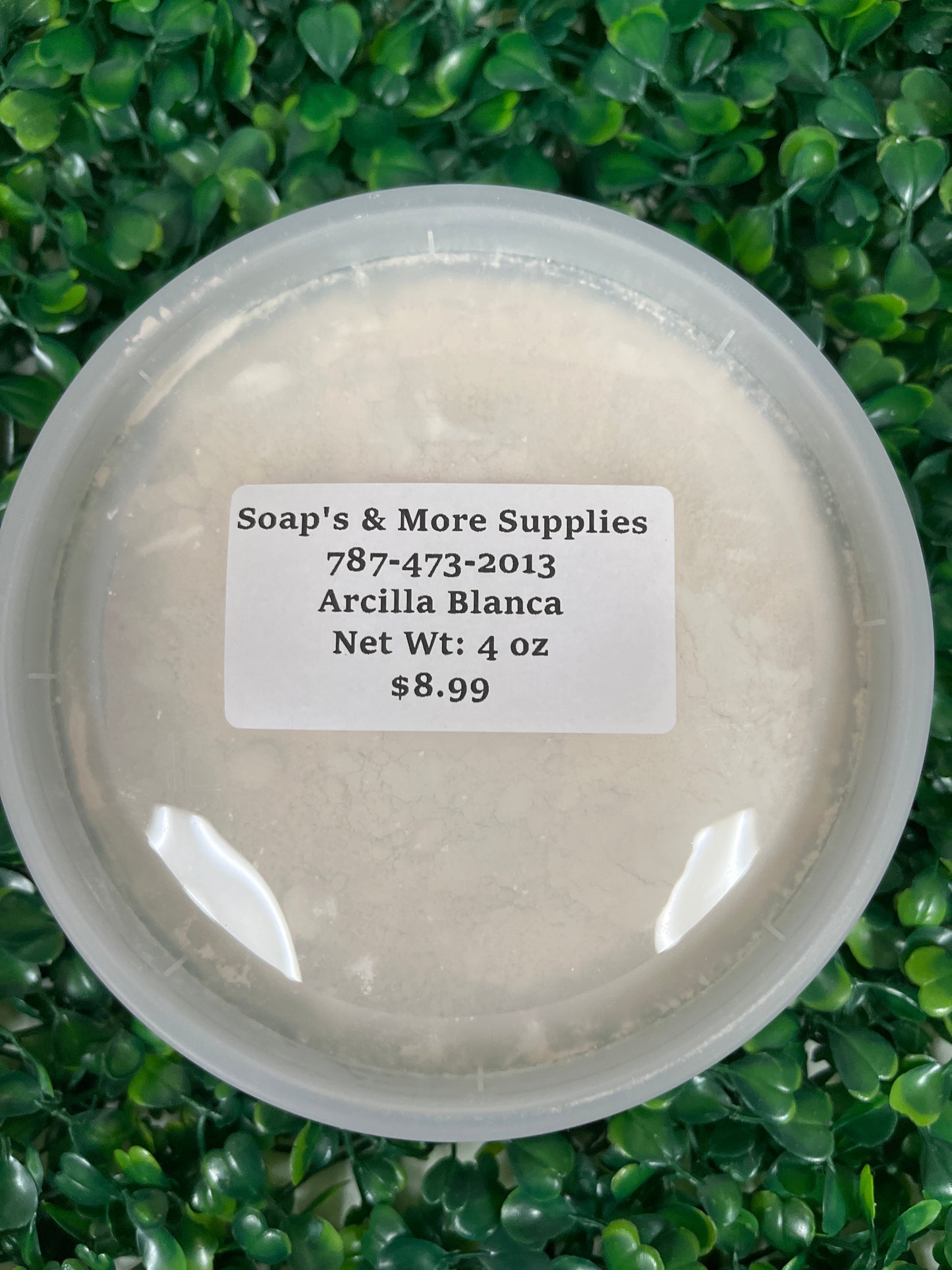 Arcilla blanca 4 oz.