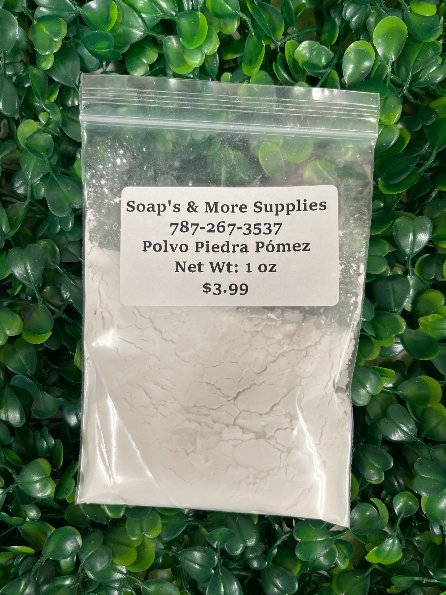 Polvo de piedra pómez 1 oz