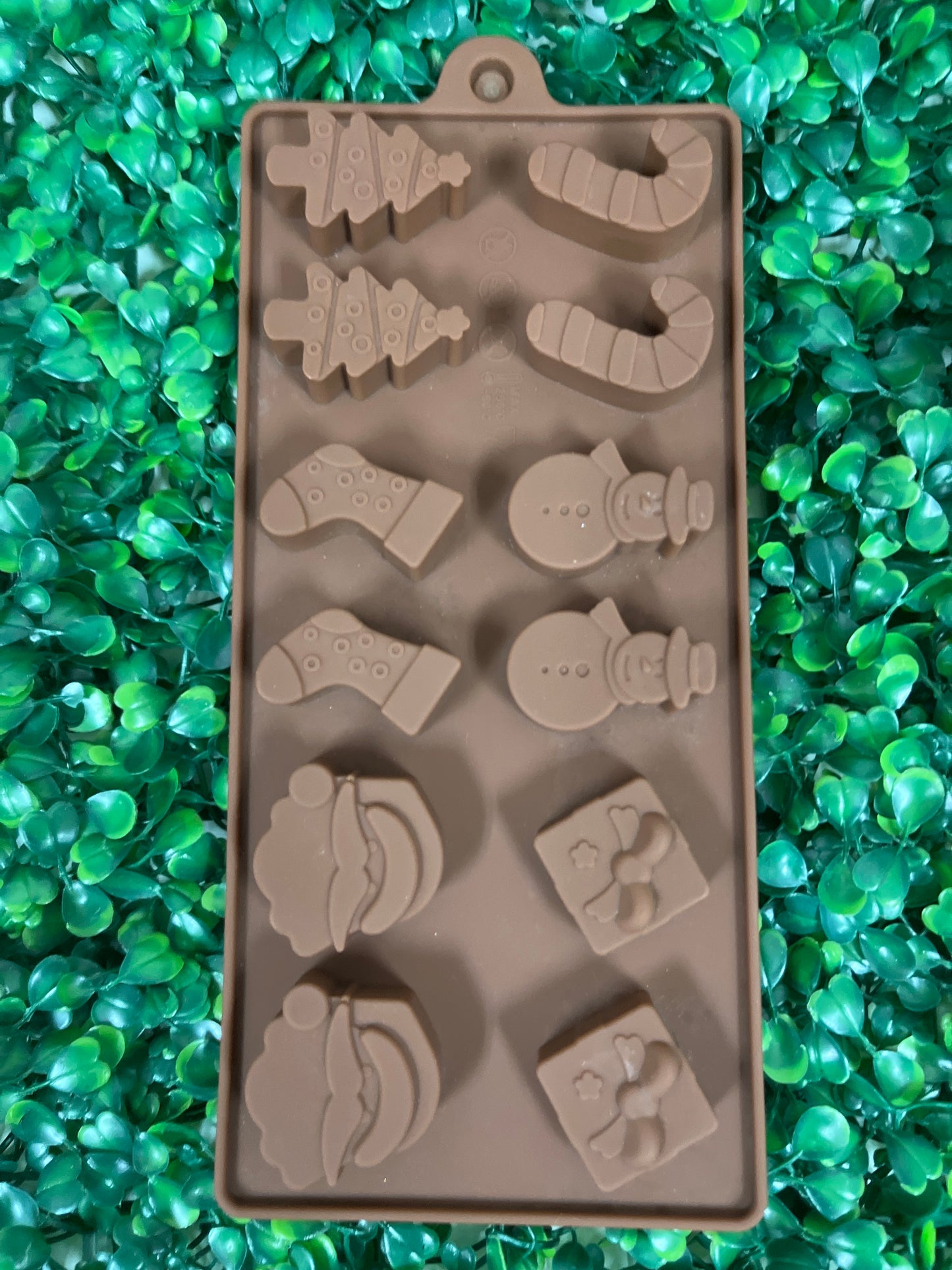 Molde silicona figuras Navidad