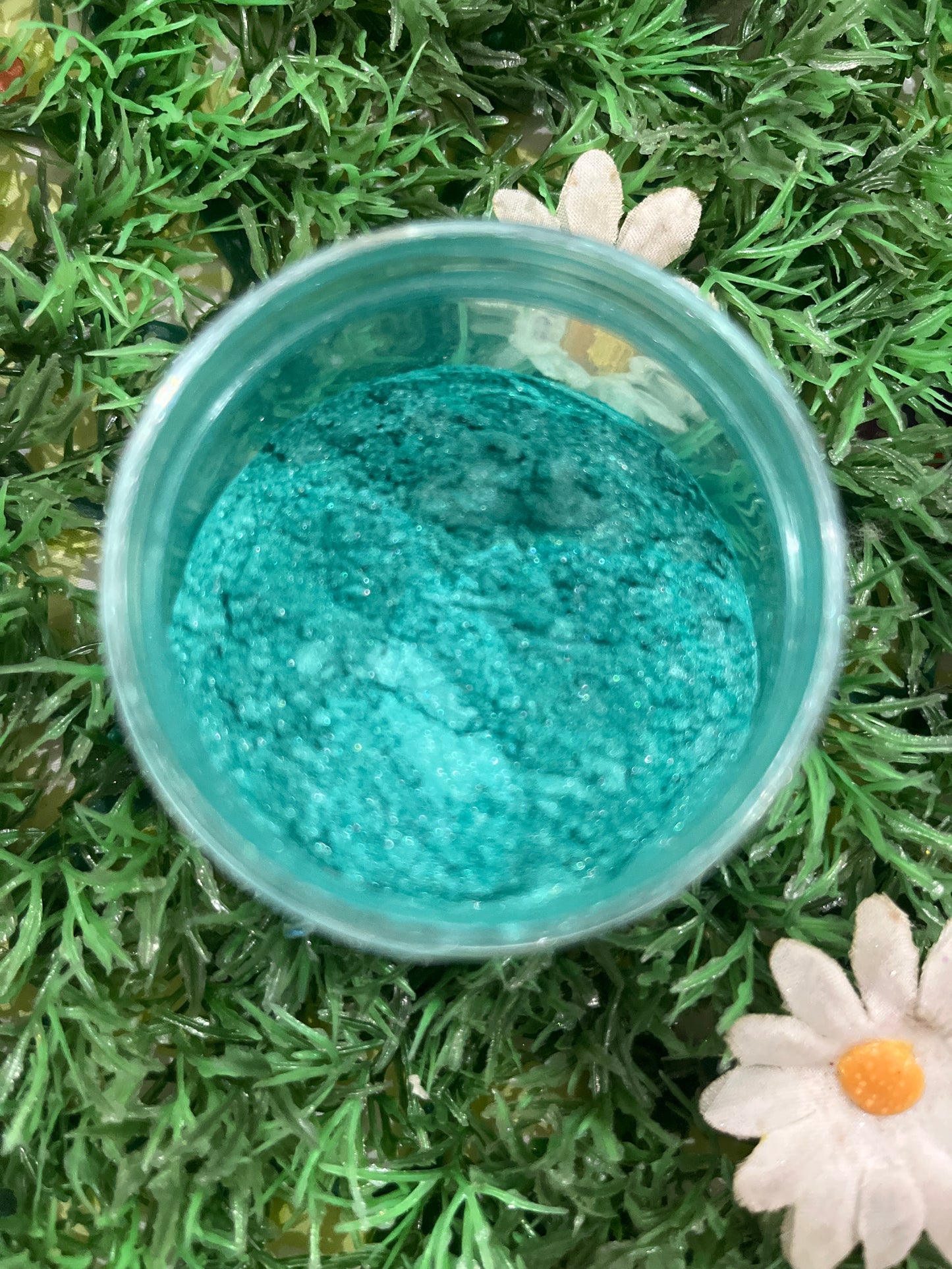 Mica Tahitian teal