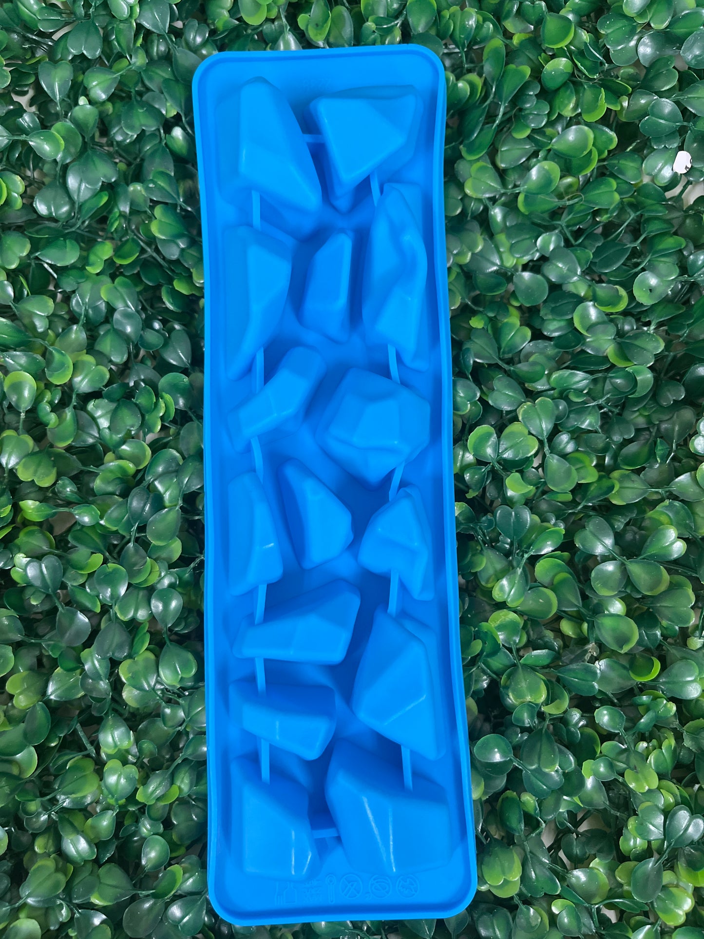 Molde silicona piedras