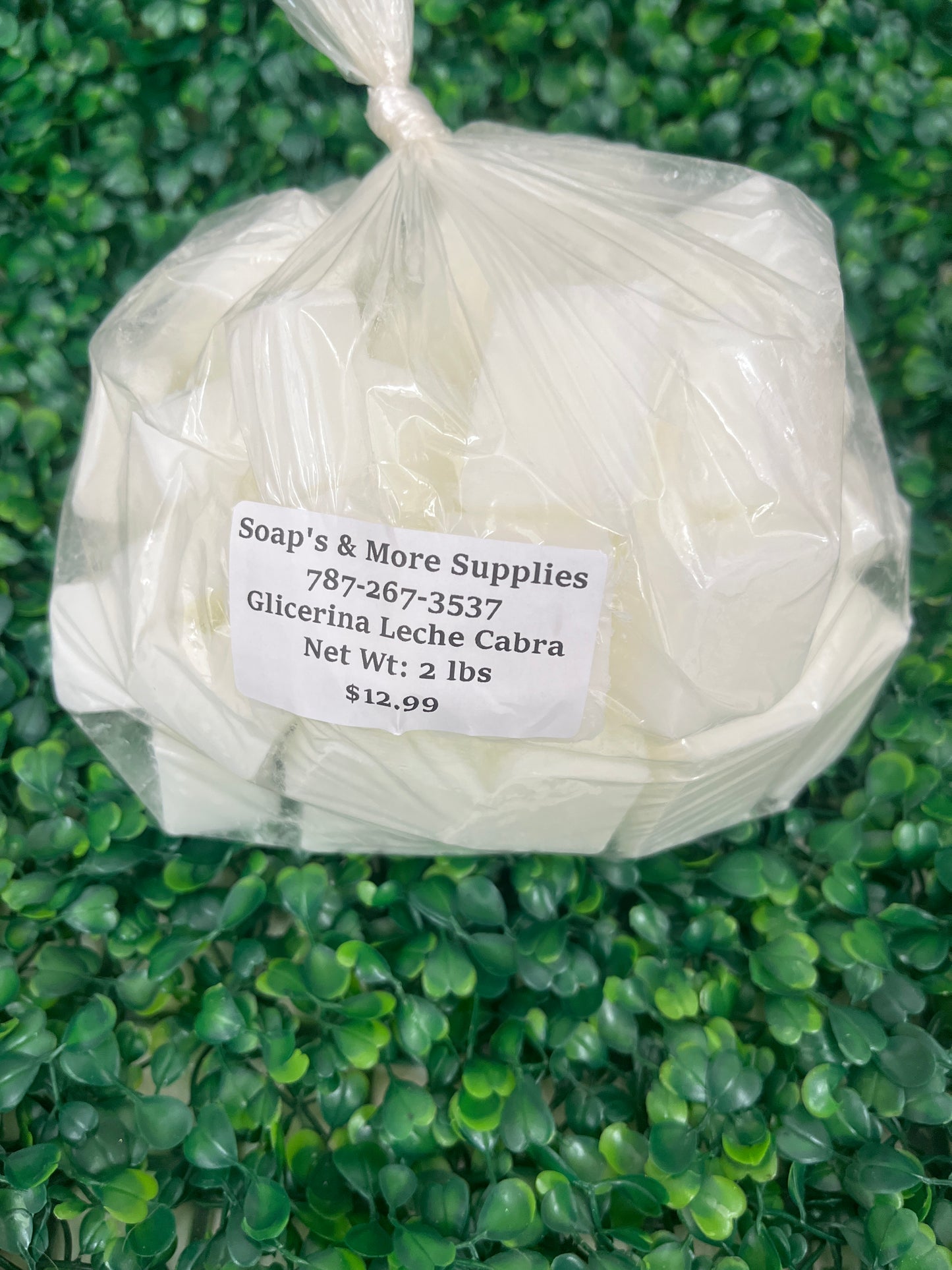 Glicerina Leche de Cabra 2 lbs