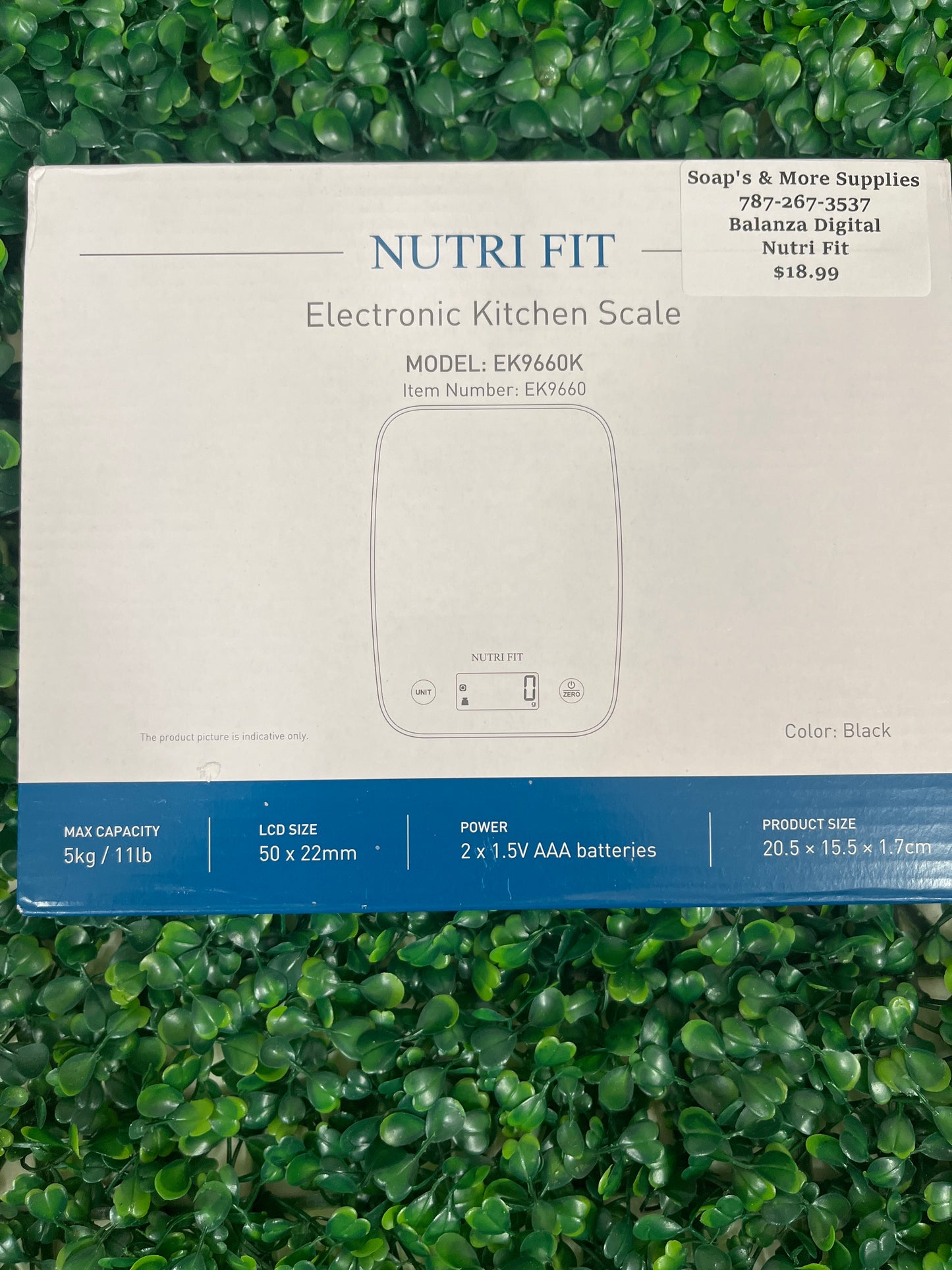 Balanza Digital Nutri Fit