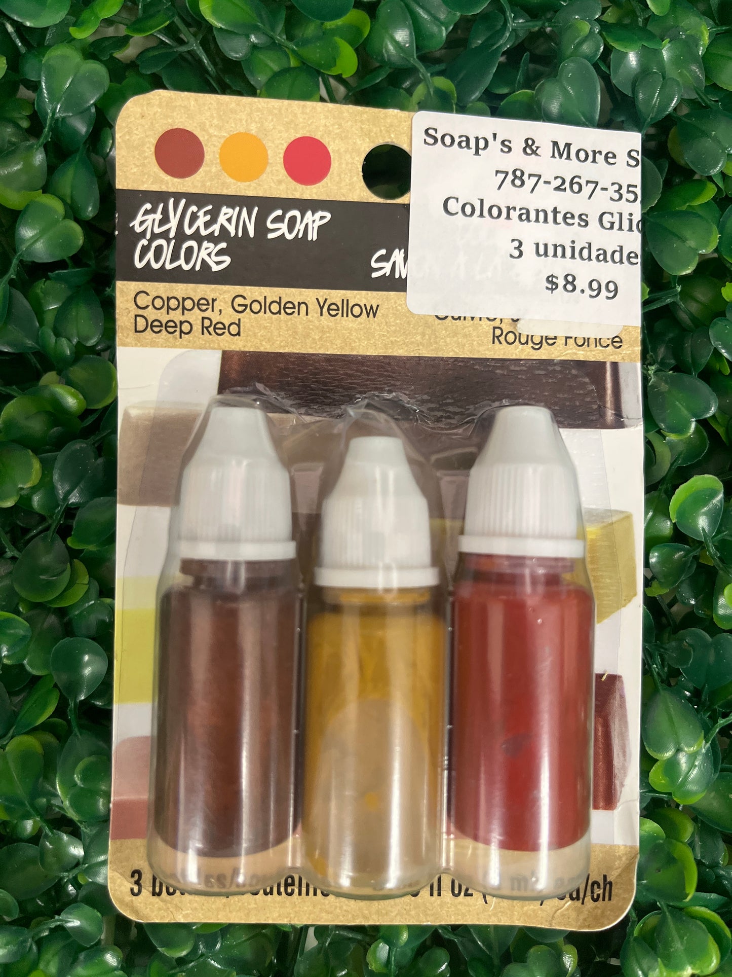 Colorantes Glicerina