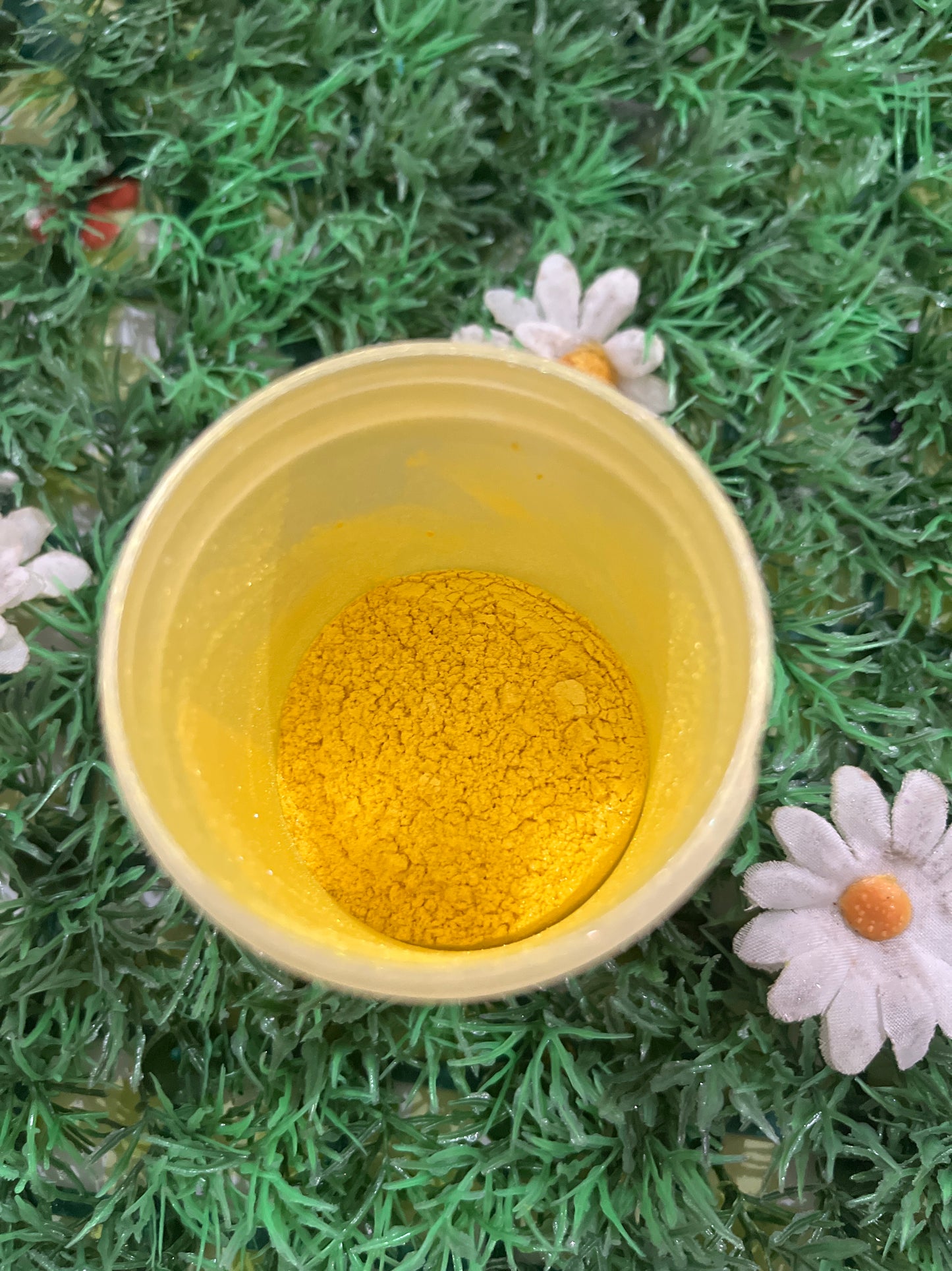 Sunshine Yellow mica powder