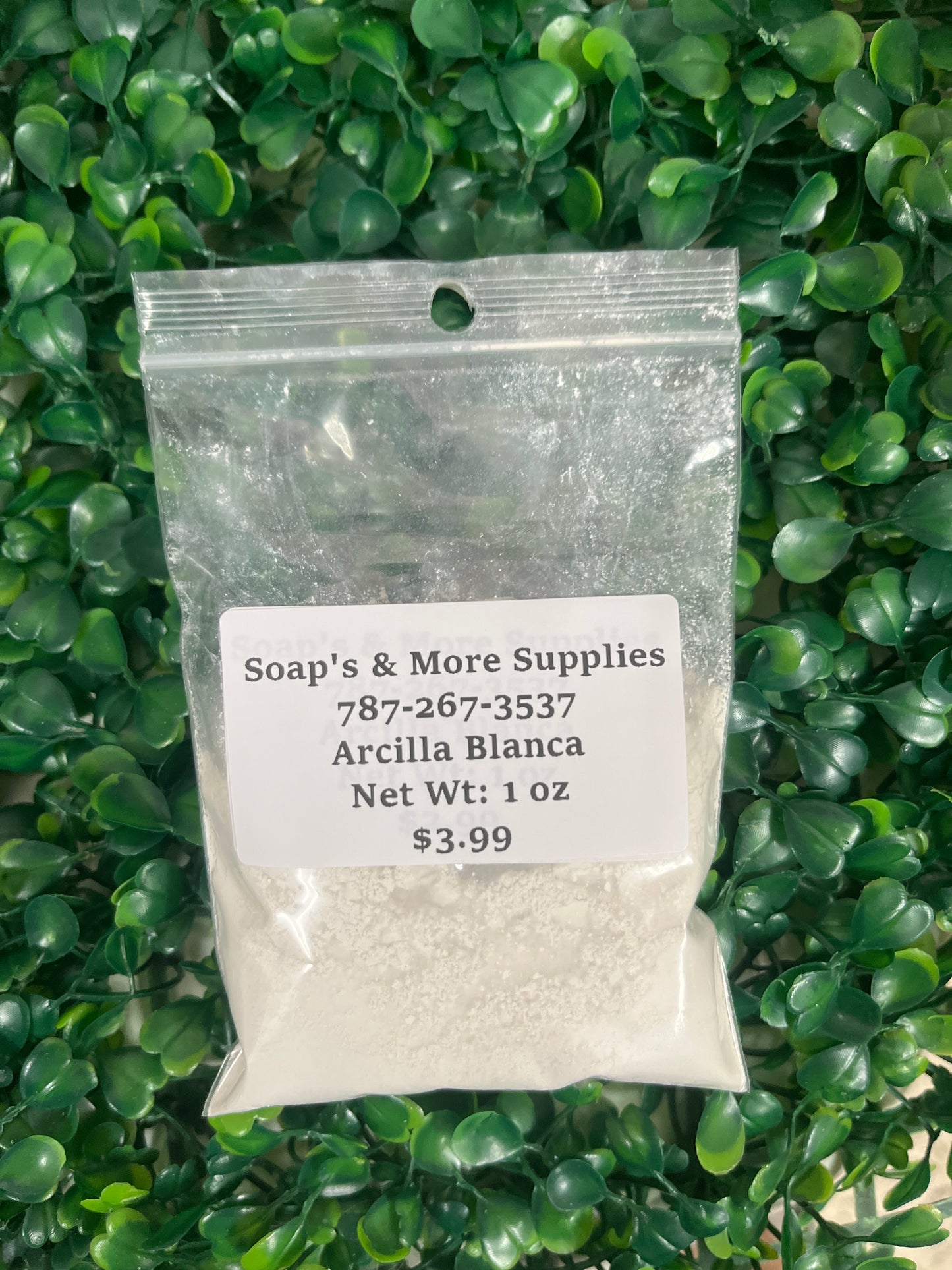 Arcilla blanca 1 oz