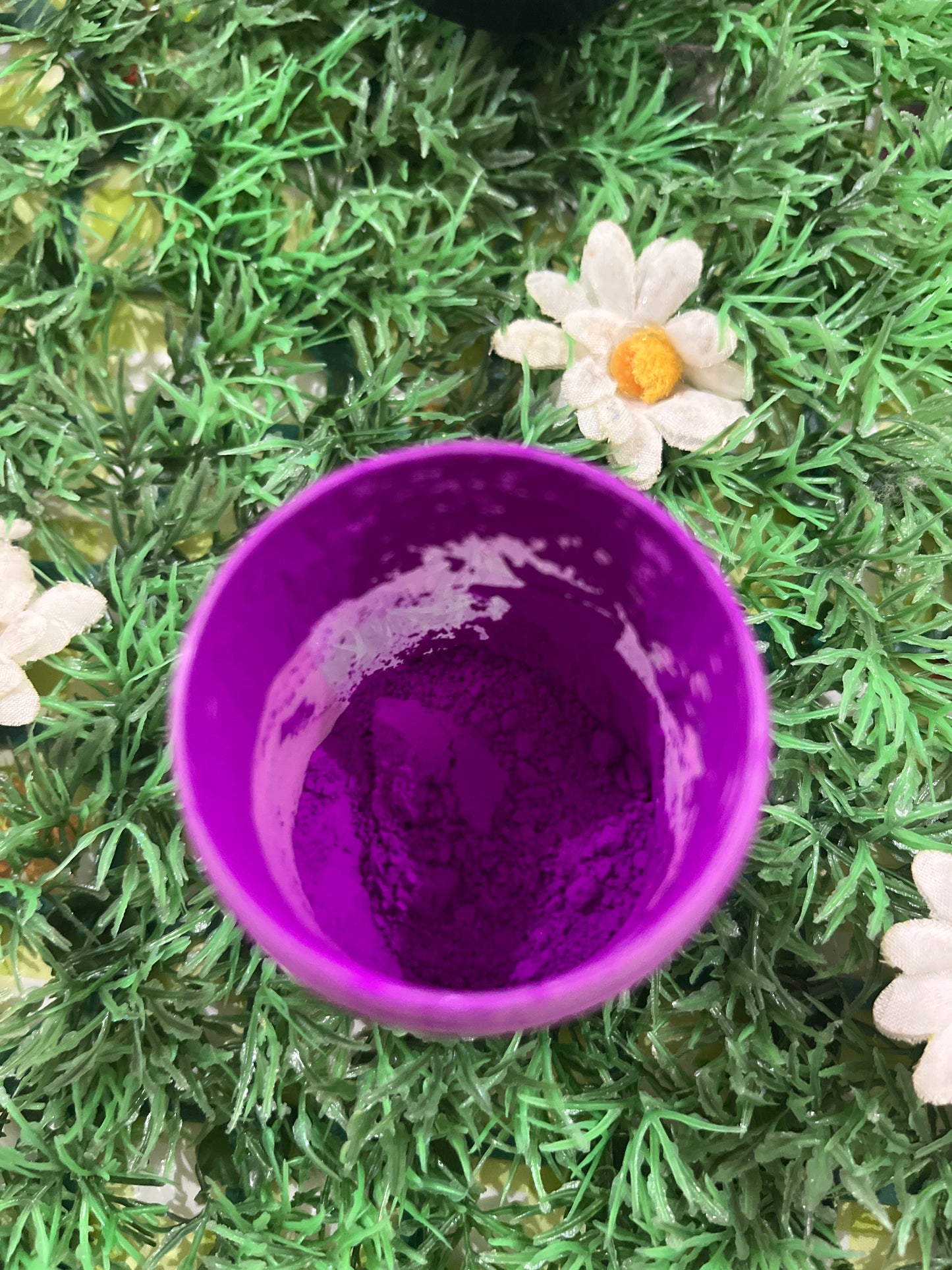 Neon purple pigment