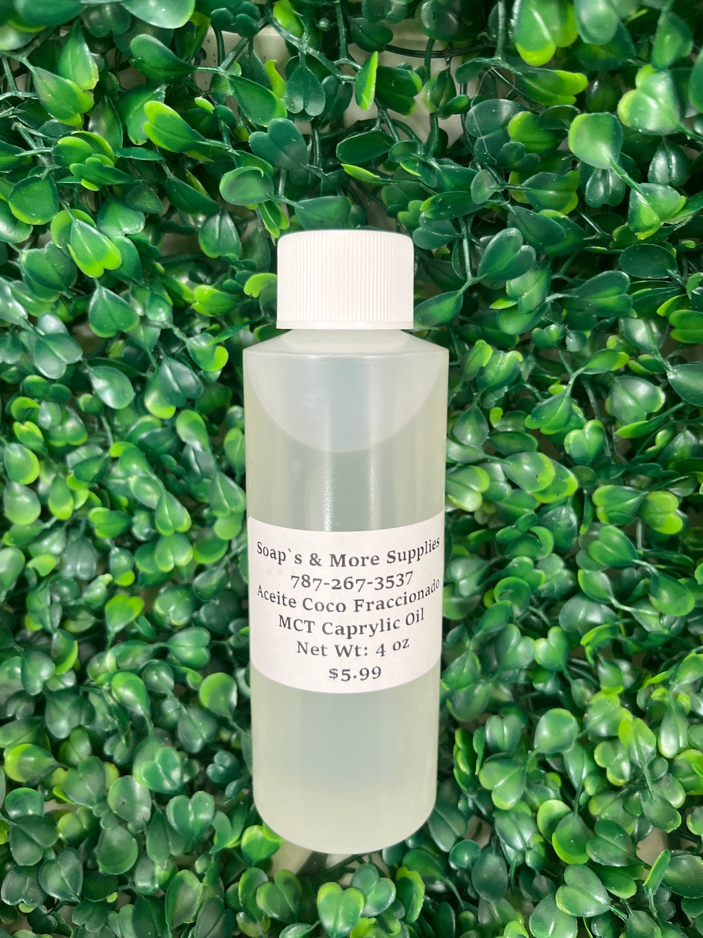 Aceite Coco Fraccionado 4 oz