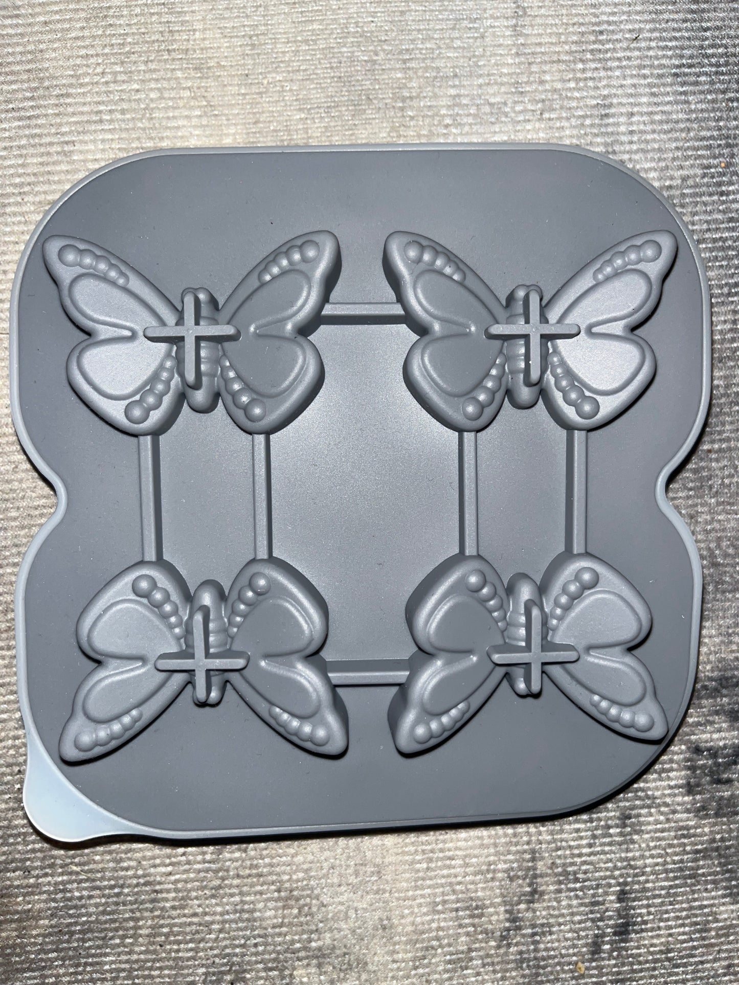 Molde de silicona mariposa