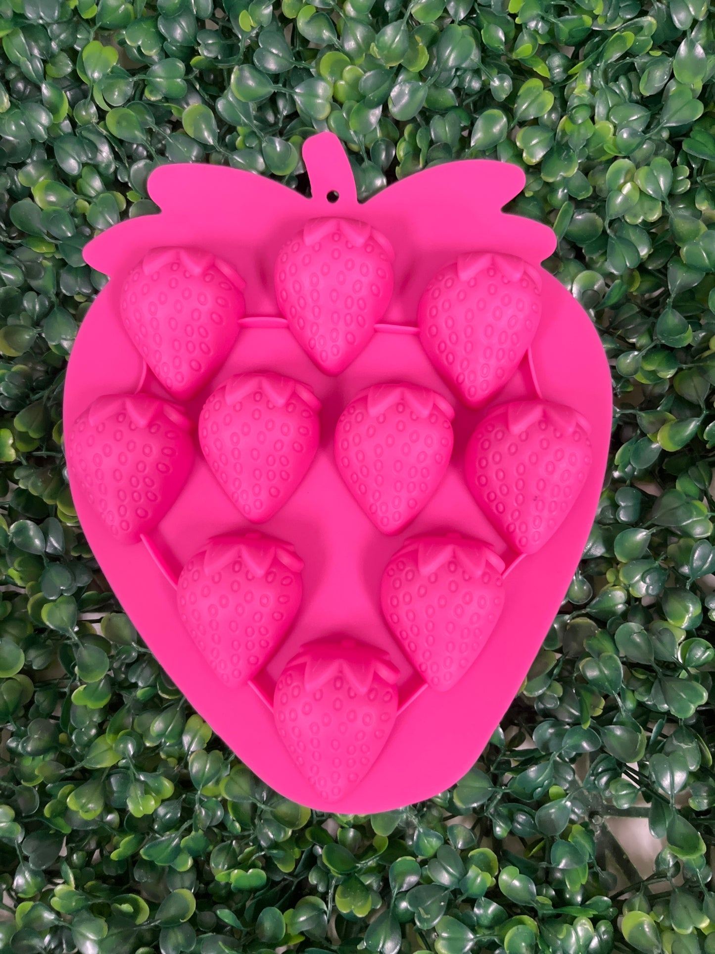 Molde silicona Fresas