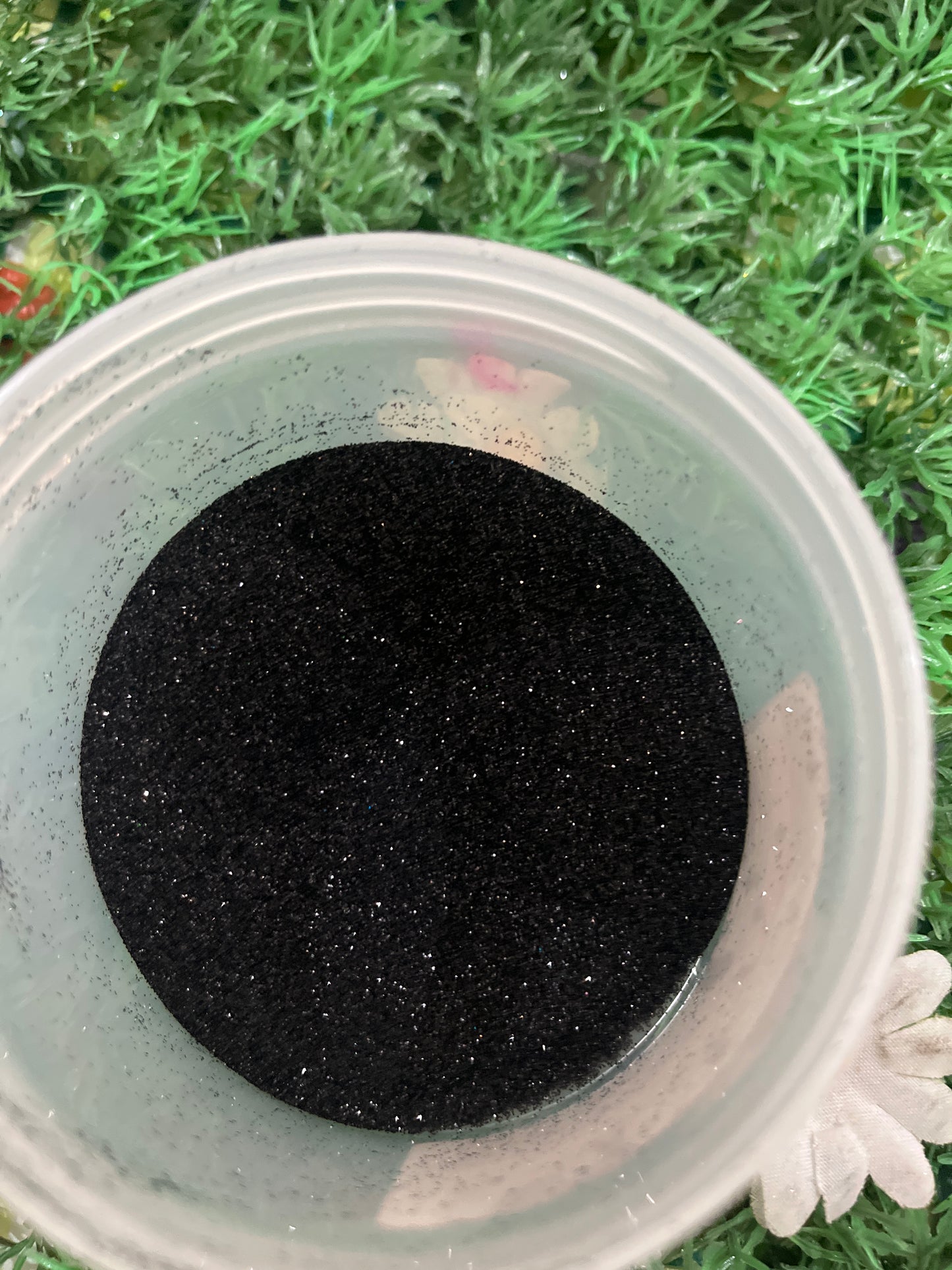 Mica Black Glitter