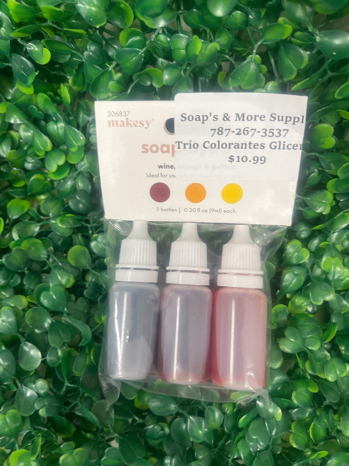 Trío Colorantes Glicerina