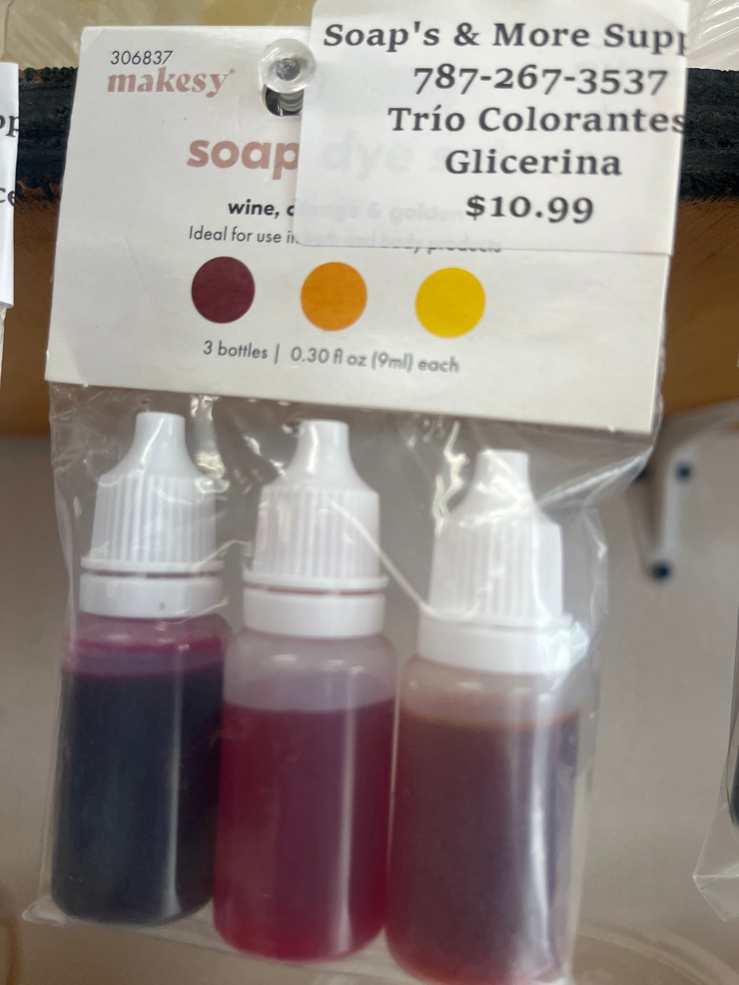 Colorantes Glicerina