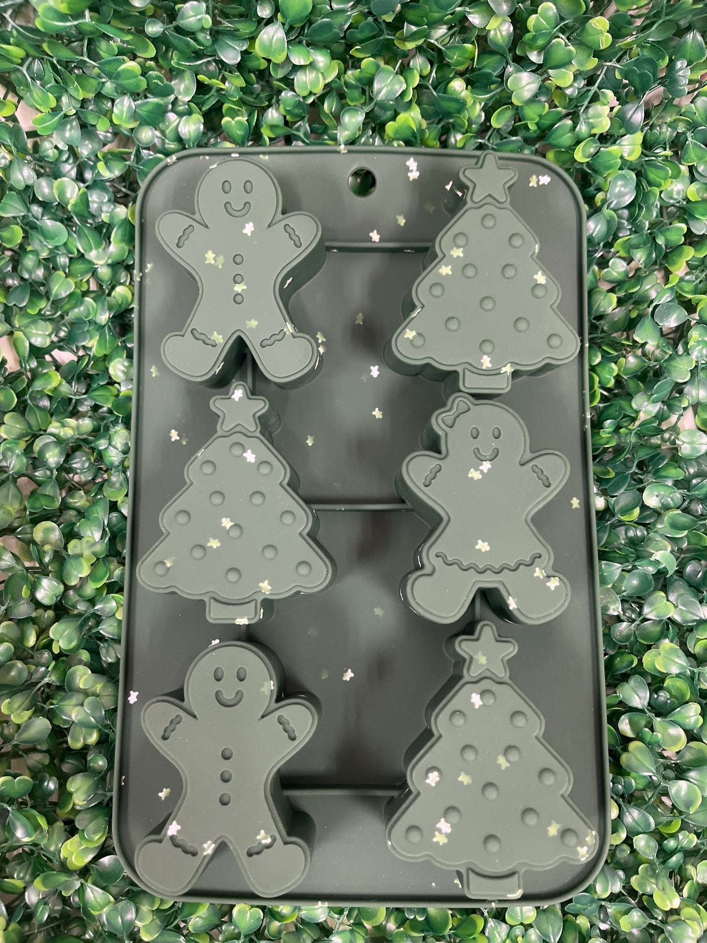 Molde silicona Navidad