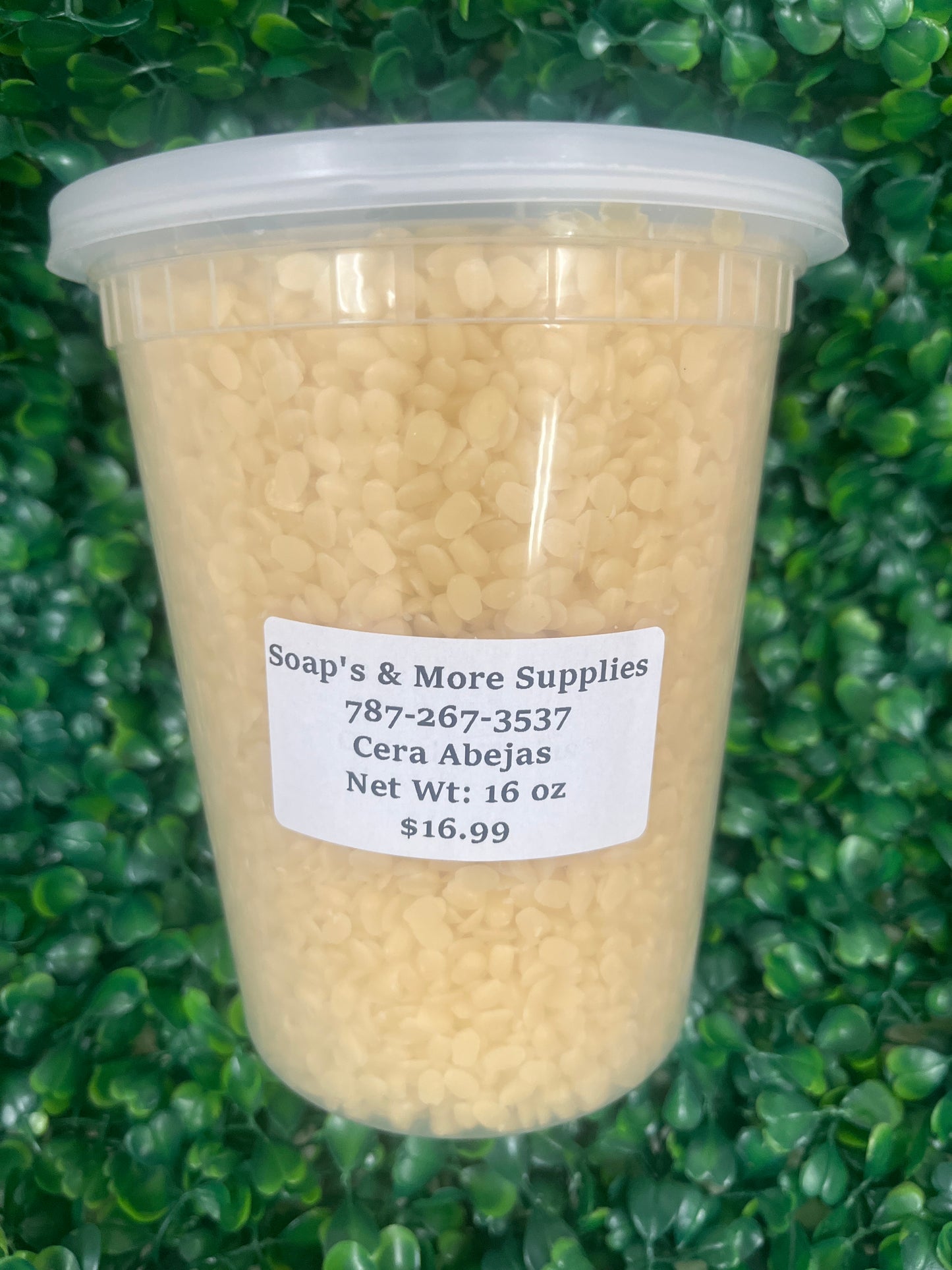 Cera de abejas 16 oz.