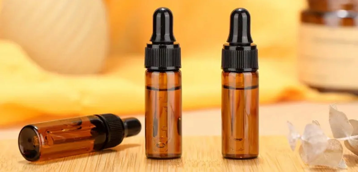 Goteros Ámbar .5 ml. 4 unidades