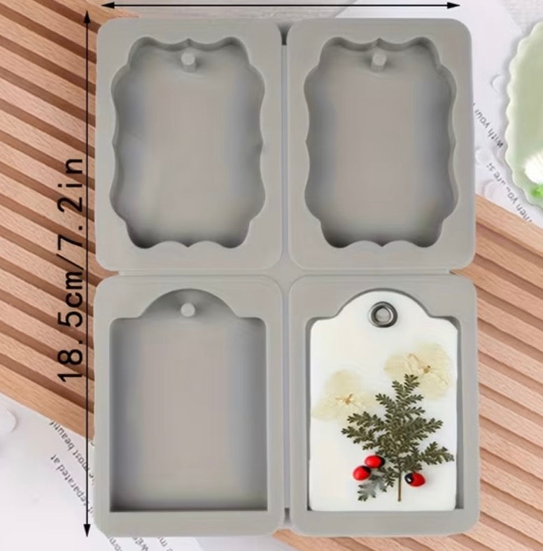 Molde silicona wax melts sachet