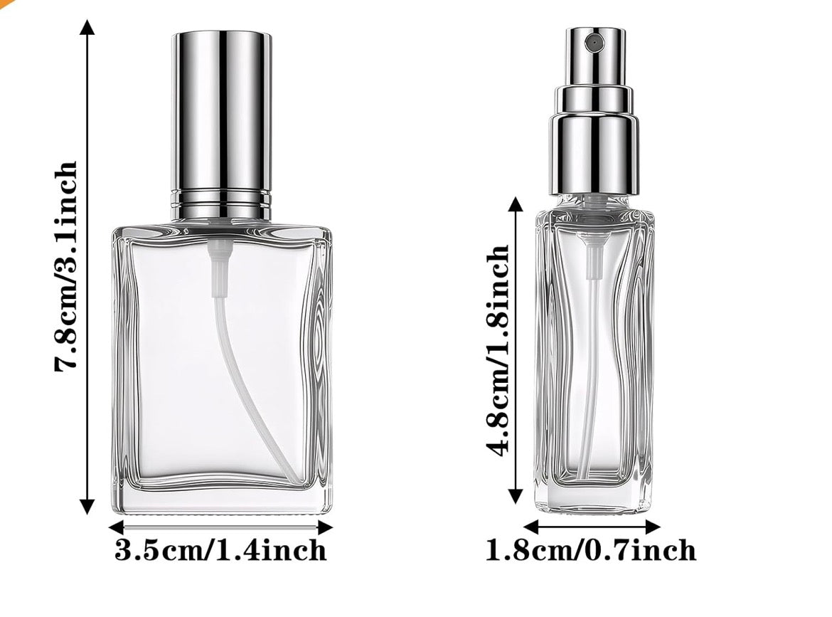 Frasco para Perfume 3 unidades 15 ml