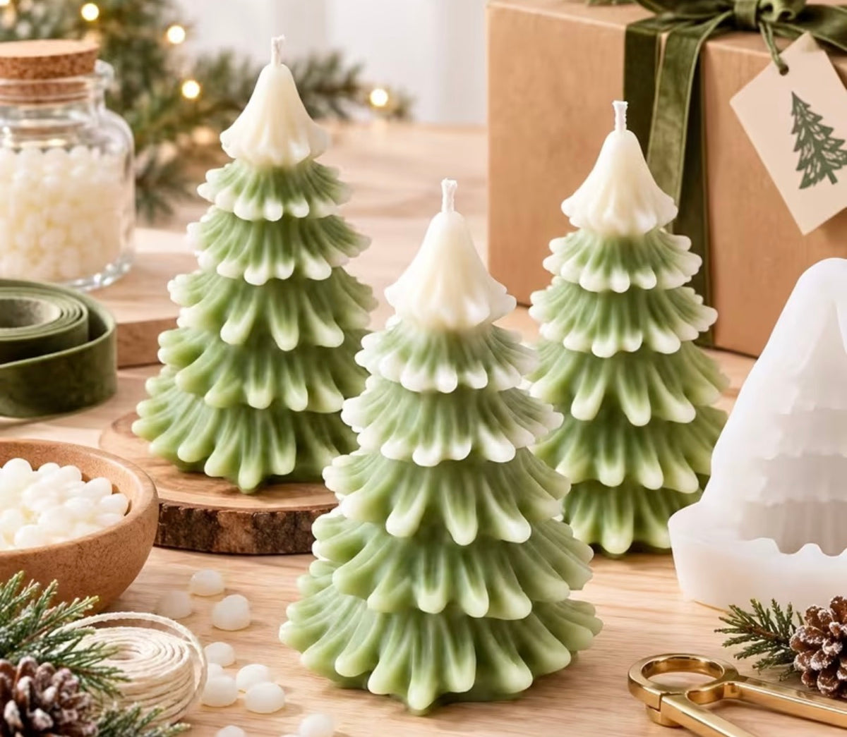 Molde Silicona Árbol de Navidad