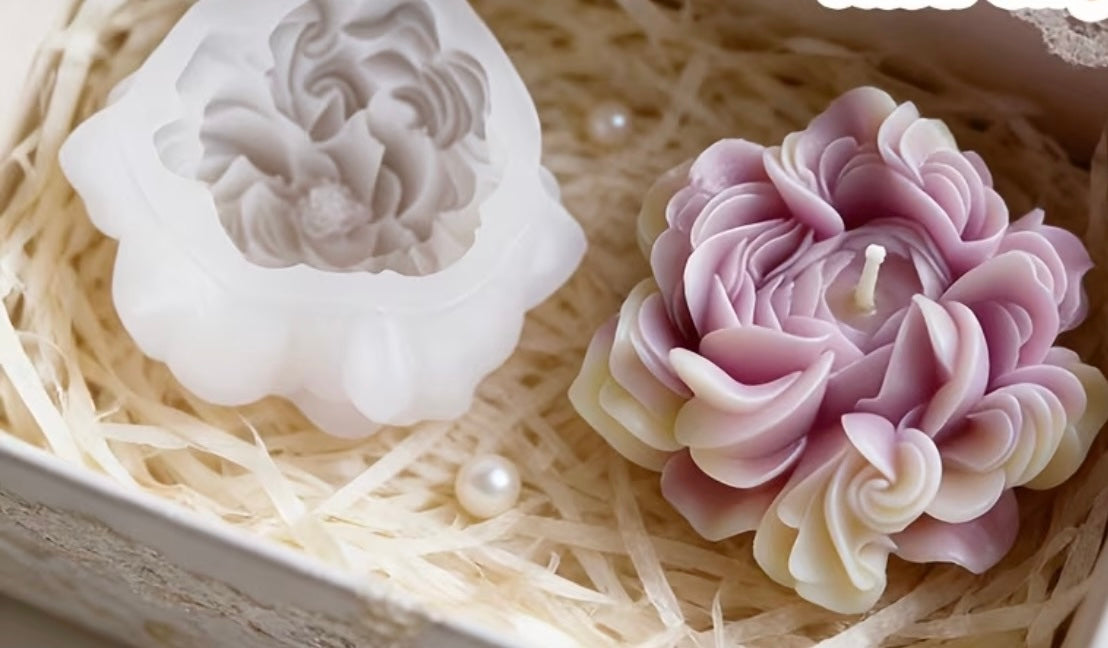 Molde Silicona Austin Rose