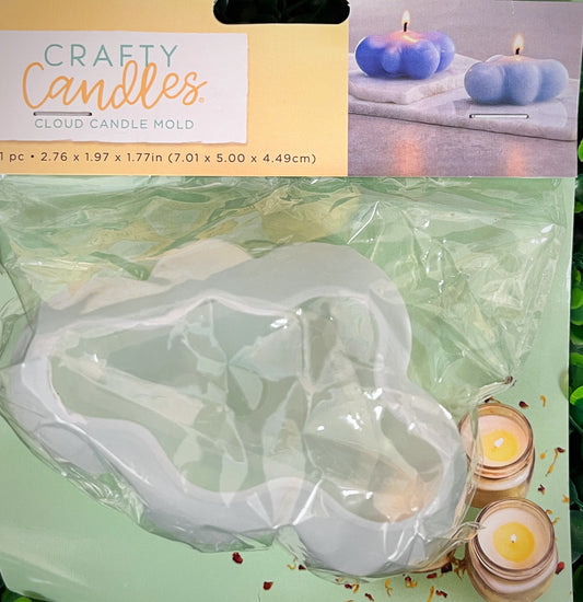 Molde silicona velas Nube