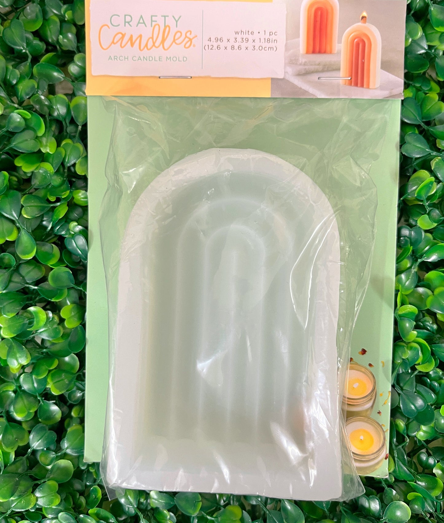 Molde silicona velas Arcoíris