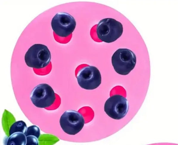 Molde silicona Blueberries