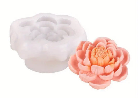 Molde silicona velas Flor (modelo 4)