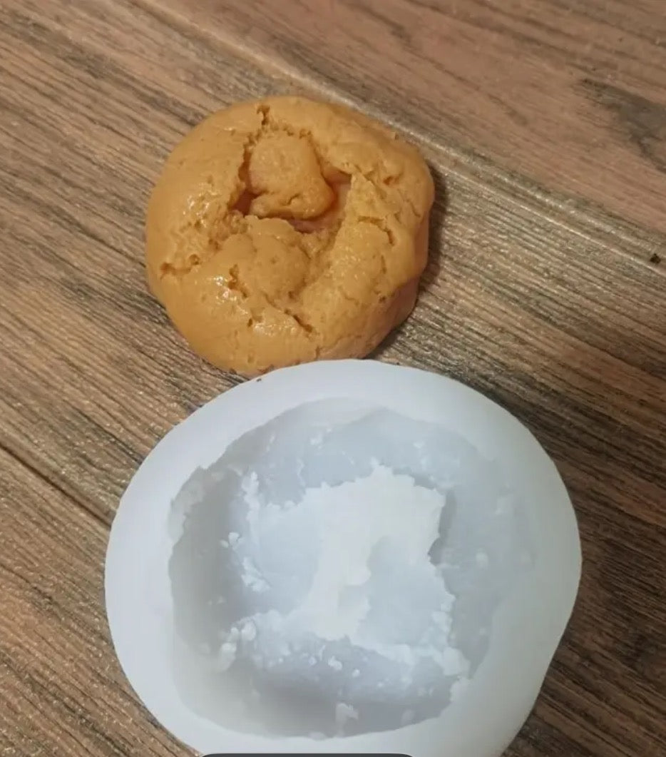 Molde silicona galleta grande