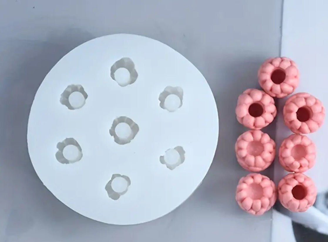 Molde silicona Blackberries