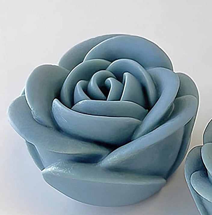Molde silicona Rosa Pétalo redondo (M)