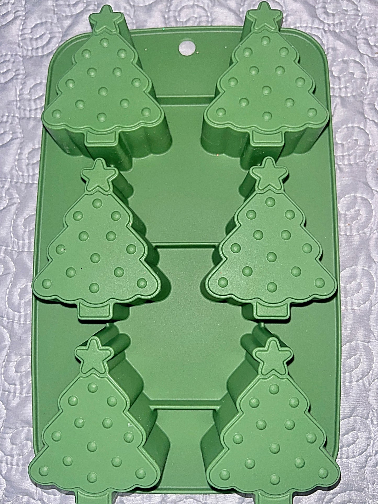 Molde silicona arbolitos Navidad