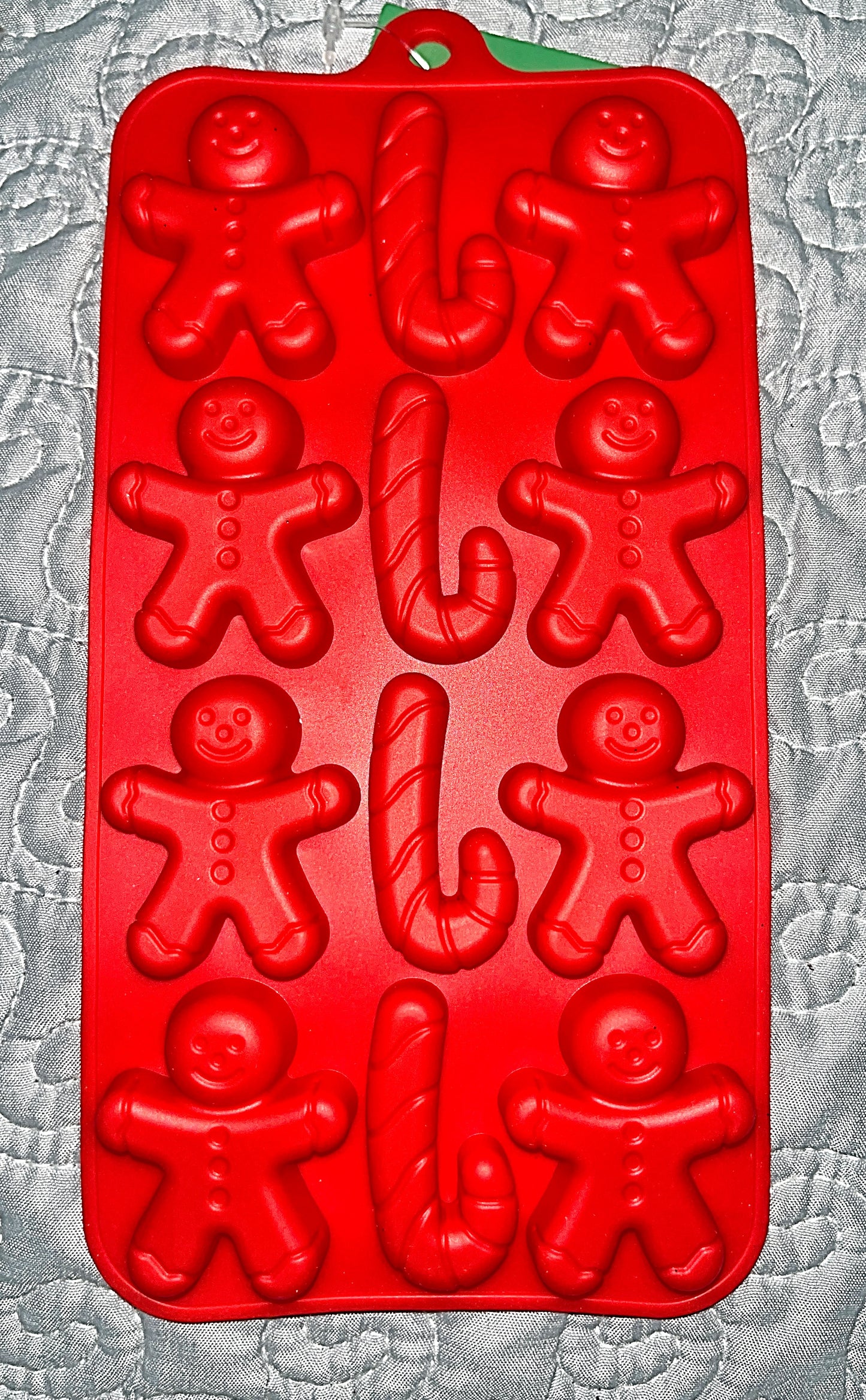 Molde silicona Ginger y Bastón