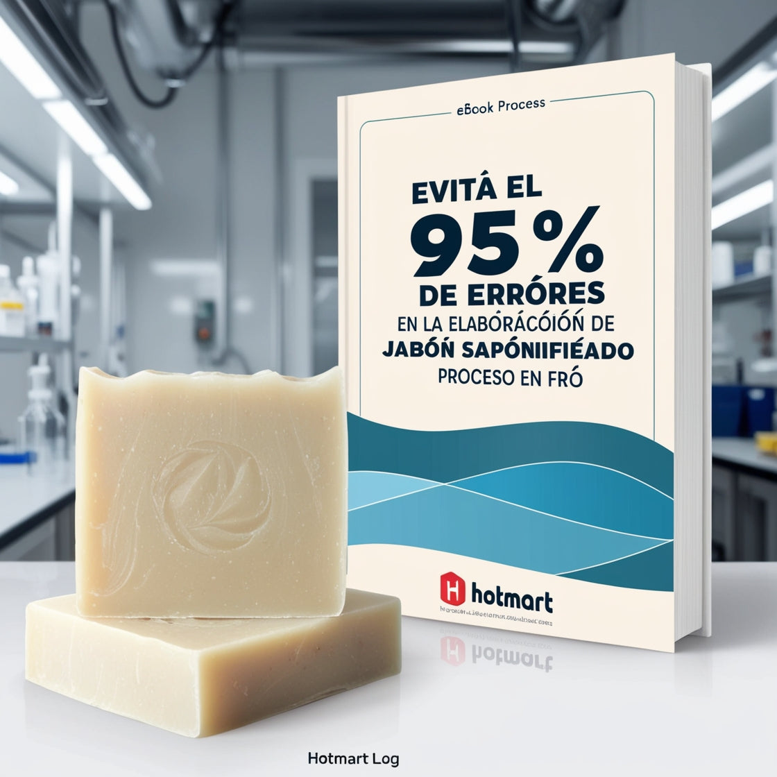 Ebook "Evita el 95% de los errores más comunes en jabón saponificado en frío: ahorra tiempo y dinero desde el primer intento