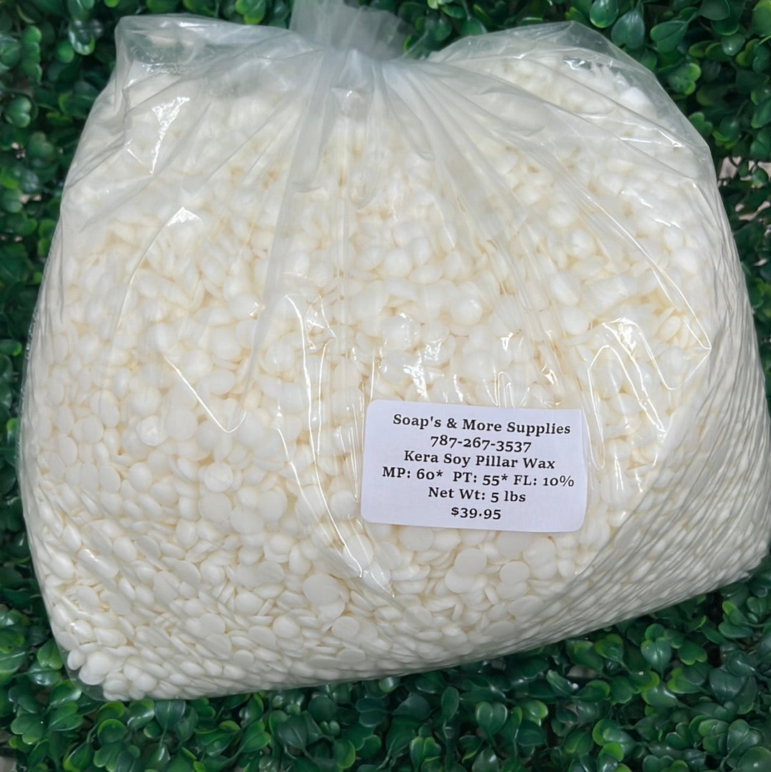 Kerax Pillar Soy wax 5 lbs