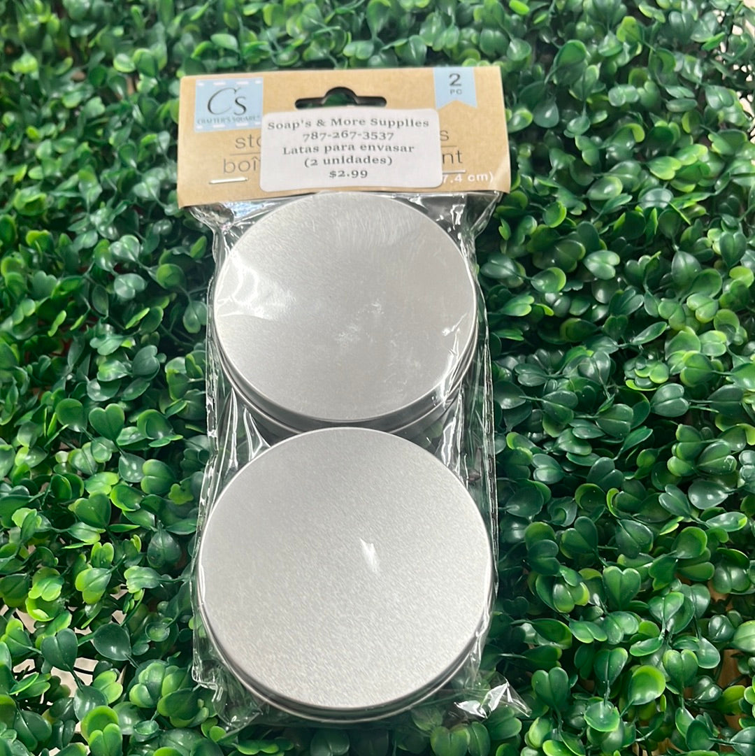 Latas para envasar 2.5 oz