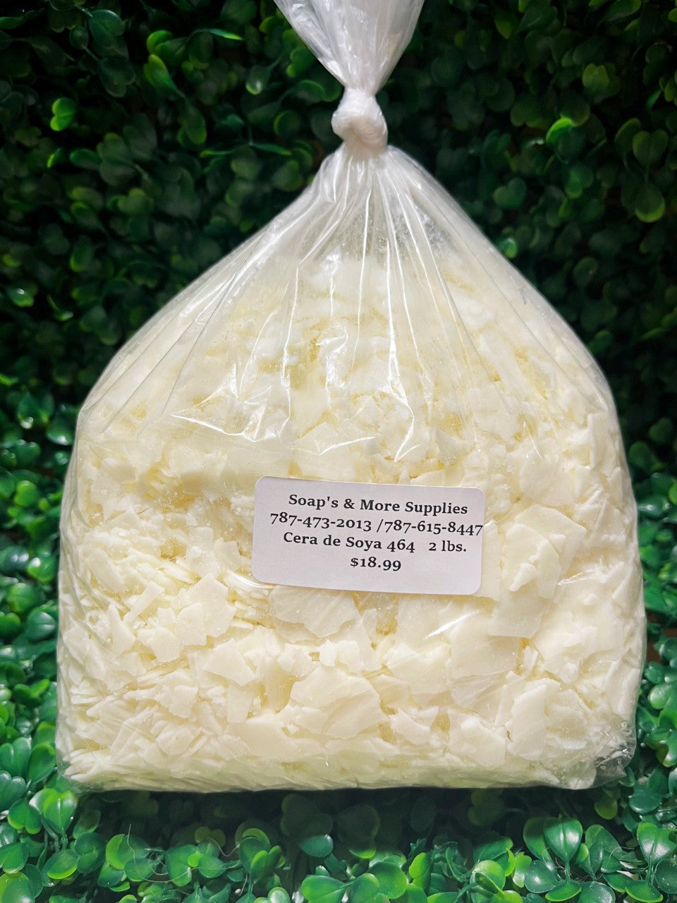 Cera de soja 464 (2 lbs.)