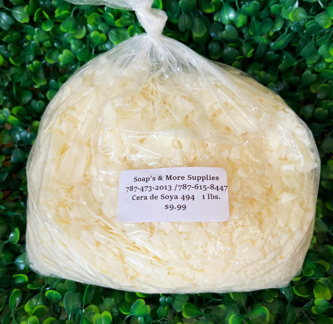 Cera de soja 494 1 lb.