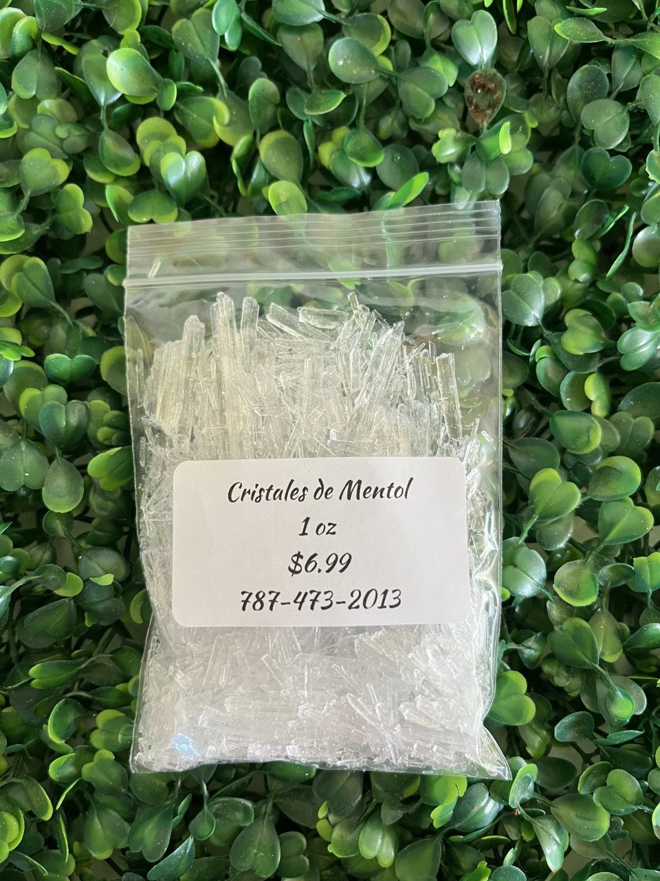 Cristales de Mentol 1 oz