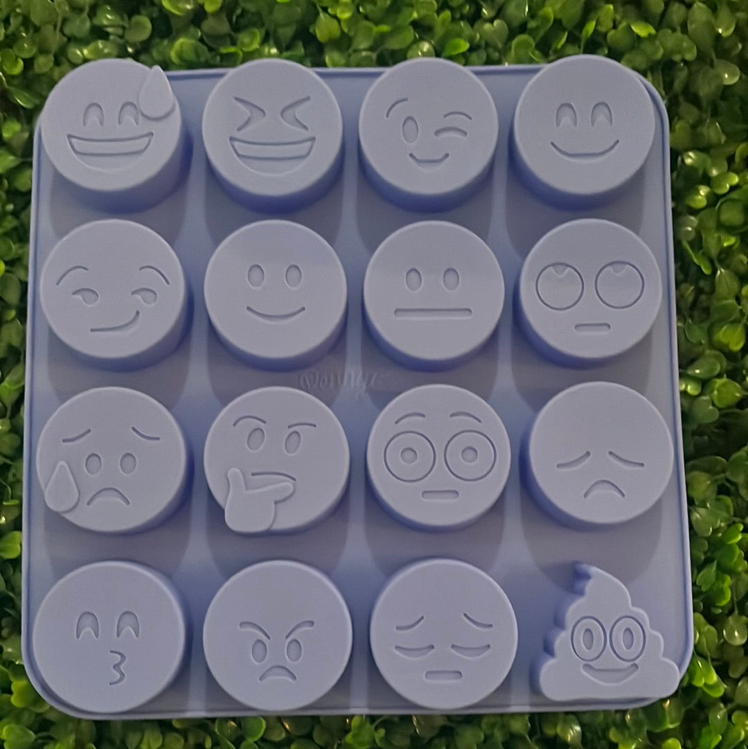 Molde de silicona Emojis