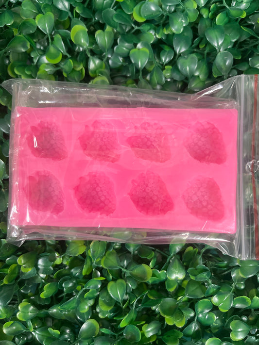 Molde velas strawberry