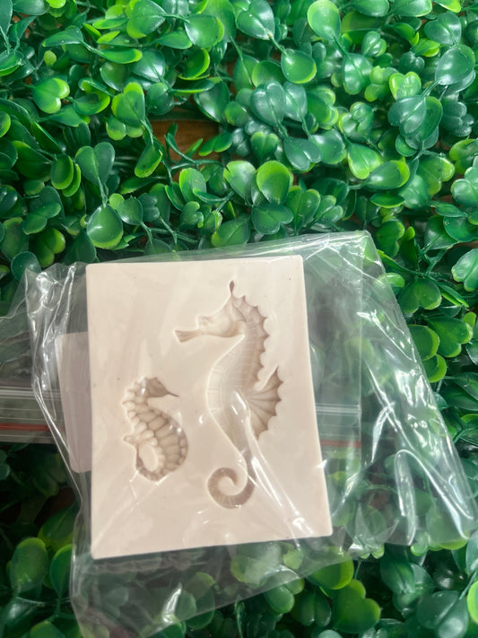 Molde silicona Caballos de Mar