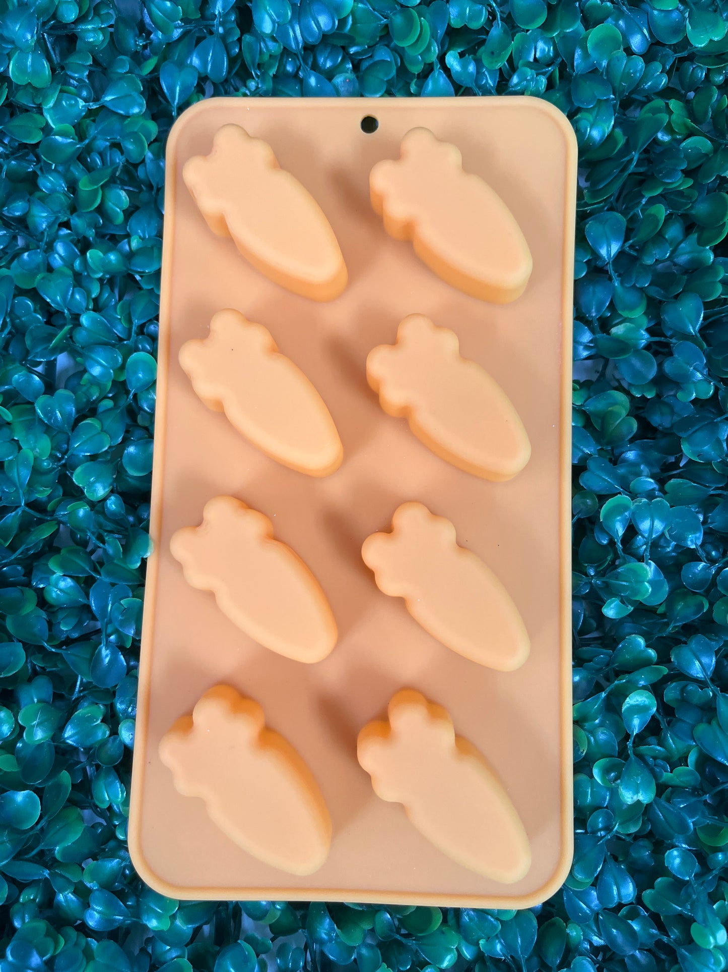 Molde silicona zanahorias