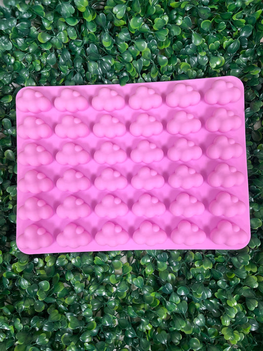 Molde silicona Nubes