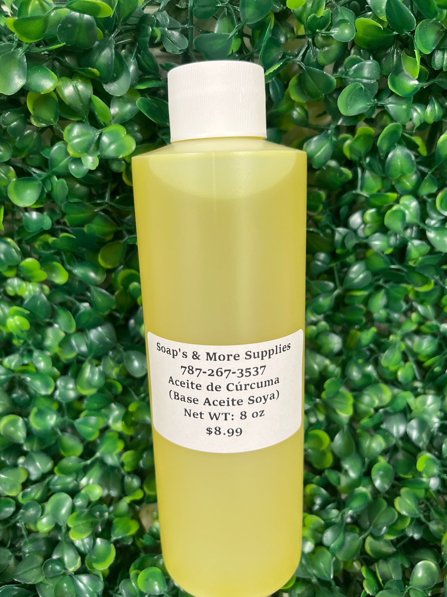 Aceite de Cúrcuma (Base Aceite Soya) 8 oz