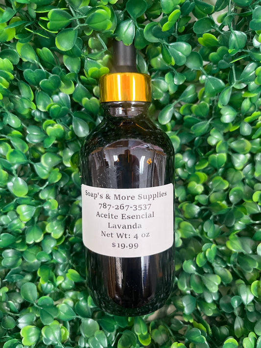 Aceite esencial Lavanda 4 oz