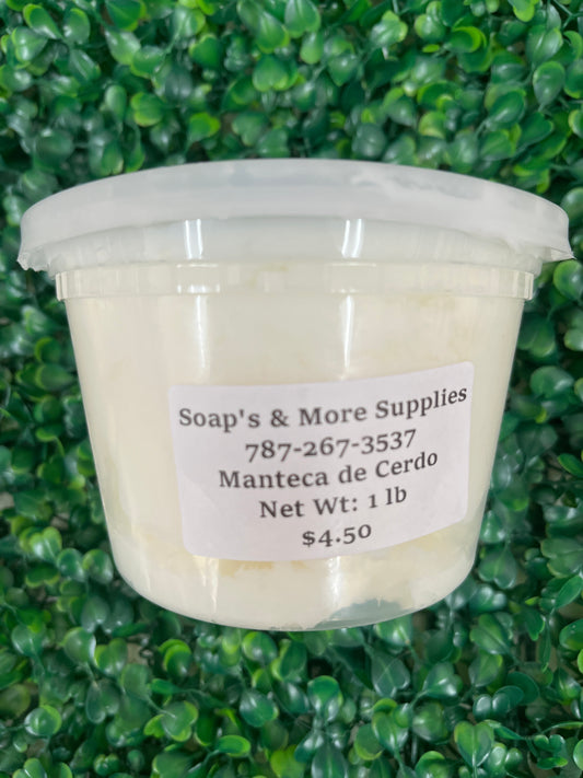 Manteca de Cerdo 1 lb
