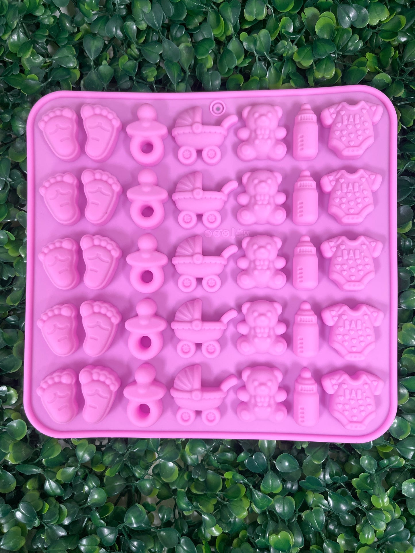 Molde de silicona Bebés