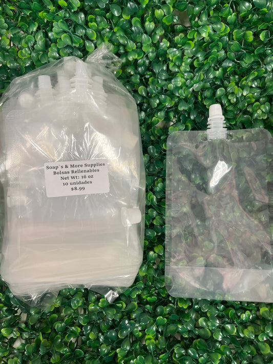 Bolsas Rellenables 16 oz